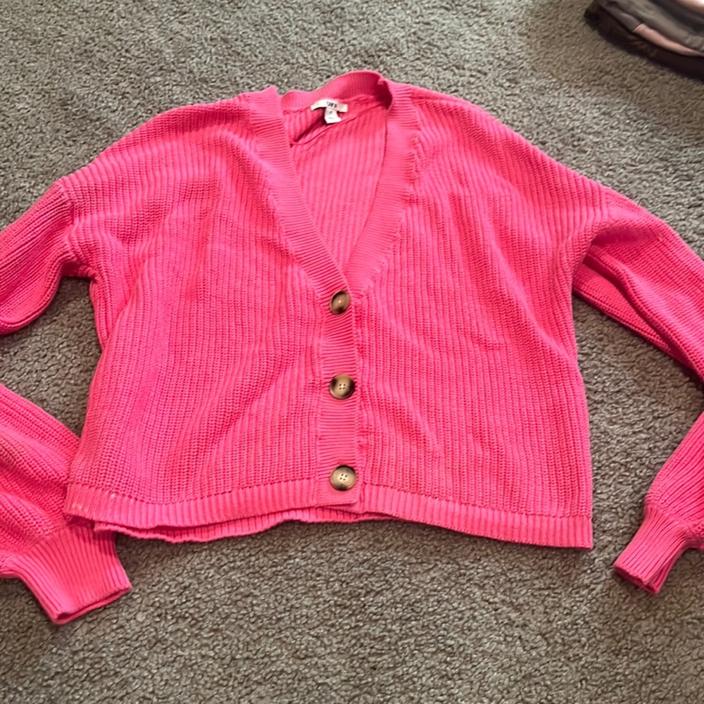 Pink sweater